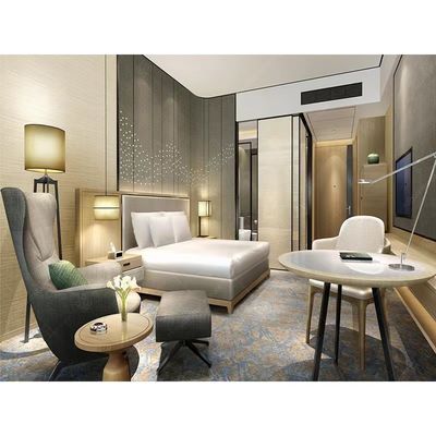 kupować Star Luxury Hotel Meble tapicerskie Drewniane łóżko hotelowe ODM OEM online manufacture