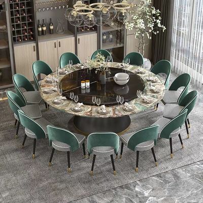 kupować Wysokiej klasy niestandardowe meble restauracyjne Duży okrągły stół online manufacture