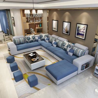 kupować Zgnieciony aksamitny materiał Niestandardowa rozkładana sofa skórzana granica Salon online manufacture