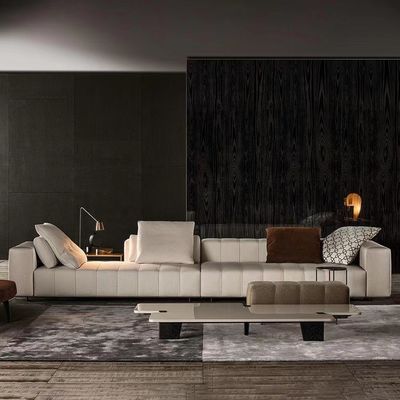 kupować Nowoczesny moduł mebli do holu hotelowego Duża płaska sofa klinowa z pianinem online manufacture