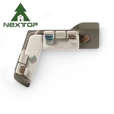 Dobra cena Hotel Goście Sofa w rogu Biuro sprzedaży Recepcja Sofa negocjacyjna w kształcie L online