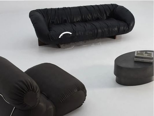 kupować Wysokiej klasy pięciogwiazdkowy hotel apartament prezydencki recepcja plecysowana sofa ze skóry online manufacture