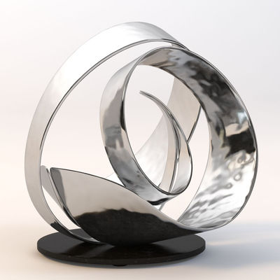 kupować Woda z stali nierdzewnej Art Wave Sculpture Hotel Leisure Area Design online manufacture