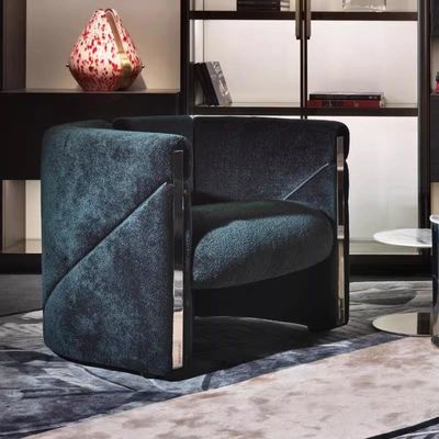kupować Włoskie lekkie luksusowe fotele Premium Sense Of Leisure Tkanina jednosofa Krzesło online manufacture