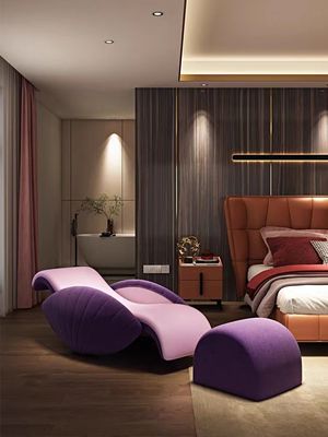 Hotelowa główna sypialnia Sofa Krzesło Krzesło kosmetyczne Hotelowa sypialnia Shell Leniwy fotel bujany