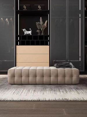 Tech Fleece Velvet Sofa Ławka Stołek na końcu łóżka Stołek na buty do szatni