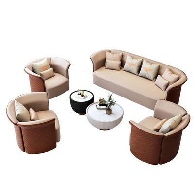 Dobra cena Club Guest Office Oczekiwanie Sofa Luksusowy hotel Lobby Okrągła sofa online