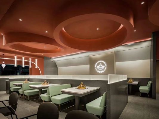 Skórzana nowoczesna kabina restauracyjna Sofa do siedzenia ODM OEM Nowoczesne siedzisko bankietowe