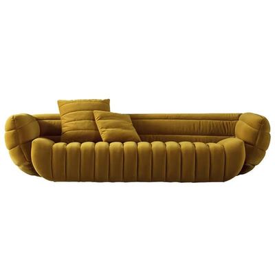 Postmodernistyczne luksusowe meble hotelowe Sofa Fortepian z aksamitną tkaniną