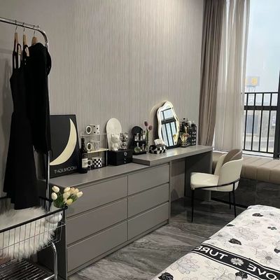 Rock Plate Nowoczesna toaletka Luksusowa toaletka z szufladami Sypialnia hotelowa