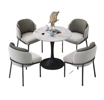 Dobra cena Włoski Rock Plate Iron Art Okrągły Hotelowy Zestaw Stolików Kawowych online
