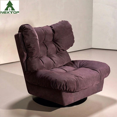 OEM Light Luxury Single Chair Salon Creative Rotating Leisure Sofa Chair Lounger