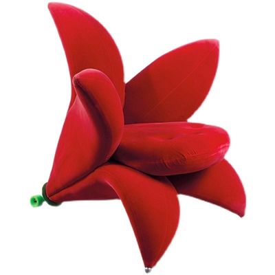 Krzesło wypoczynkowe Fashion Flower Shape do salonu Villa Sypialnia
