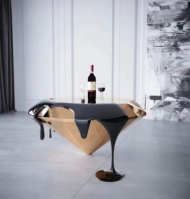 Dobra cena Stolik kawowy z włókna szklanego w wielu kolorach Unikalny włoski design Diamant Lava Shape online