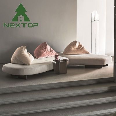 OEM ODM Hotel Lobby Salon Recepcja W kształcie węgła Sofa Set