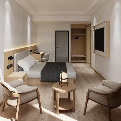 Wysokiej klasy meble do pokoi hotelowych ze sztucznej skóry