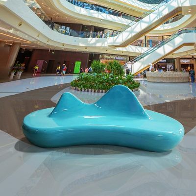 Dobra cena Specjalne salony handlowe salony publiczne kanapy krzesło podejmować projekty włókna szklane online