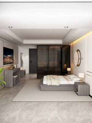 Nowoczesny Star Hotel Pokój meble drewniane Finish Projektu personalizacji