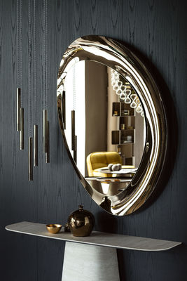 5 gwiazdkowy hotel Light Luxury Style Nieregularny wzrok Design ściany Dekoracyjne Artystyczne lustro
