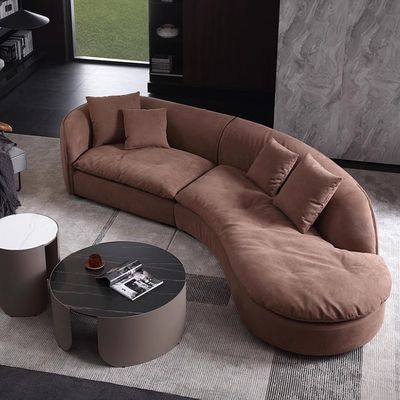 Hotel Prosty Sofa z marmoladowej aksamitnej tkaniny