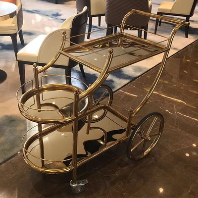 Pięciogwiazdkowy Hotel Restauracja Jedzenie wózek wina wózek mobilny wózek